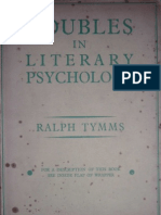 Tymms, Ralph. Doubles in Literary Psychology.