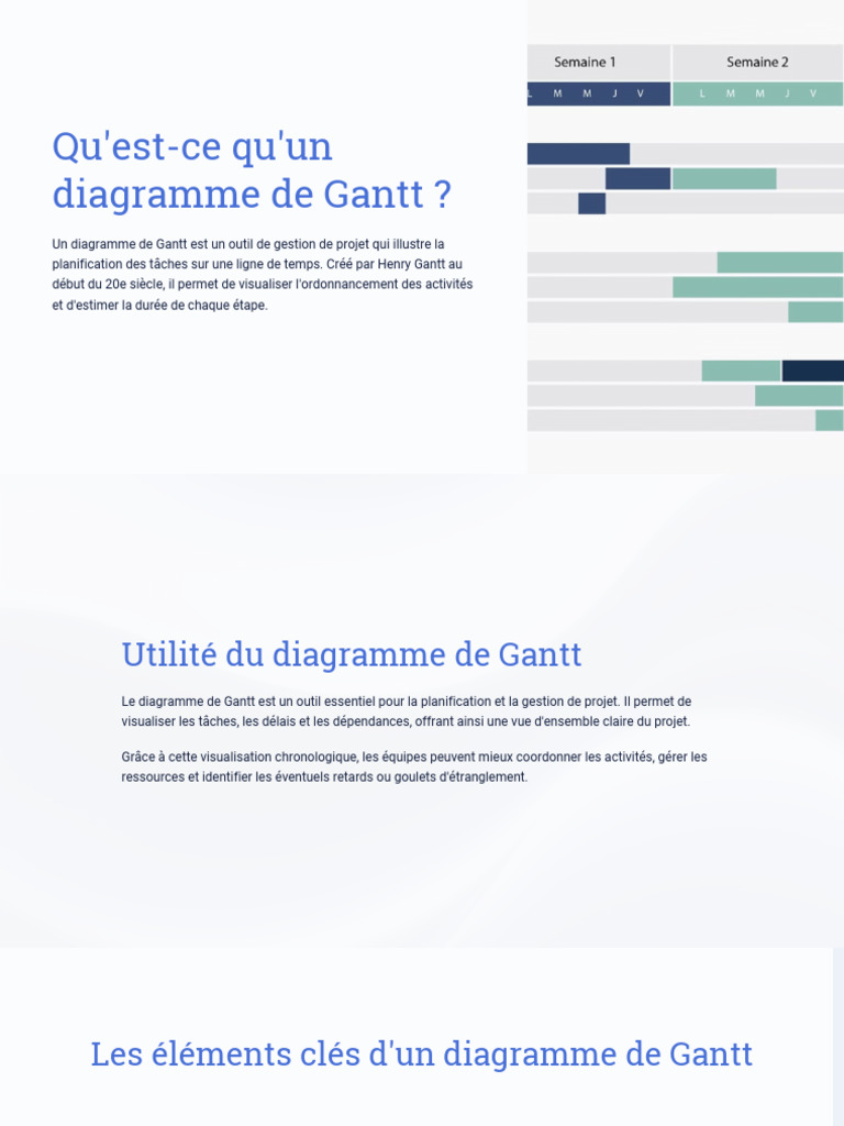 Quest ce quun diagramme de gantt pptx pdf