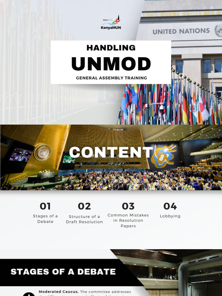 Handling Unmoderated Caucus | PDF | United Nations Security Council