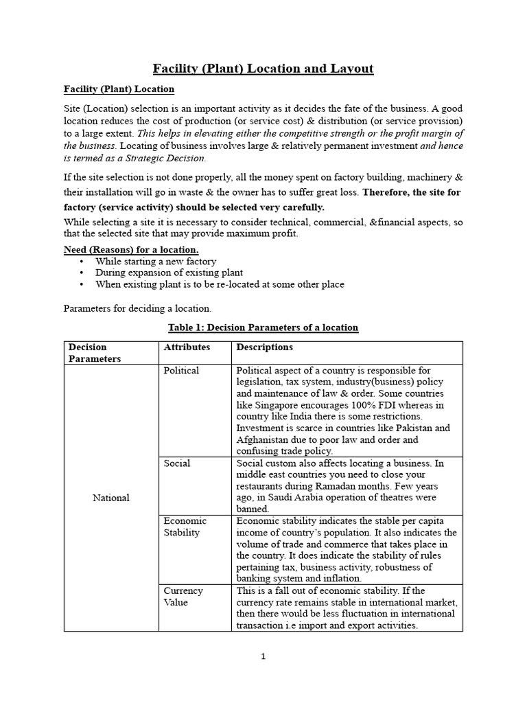 facility-location-and-lay-out-1-pdf