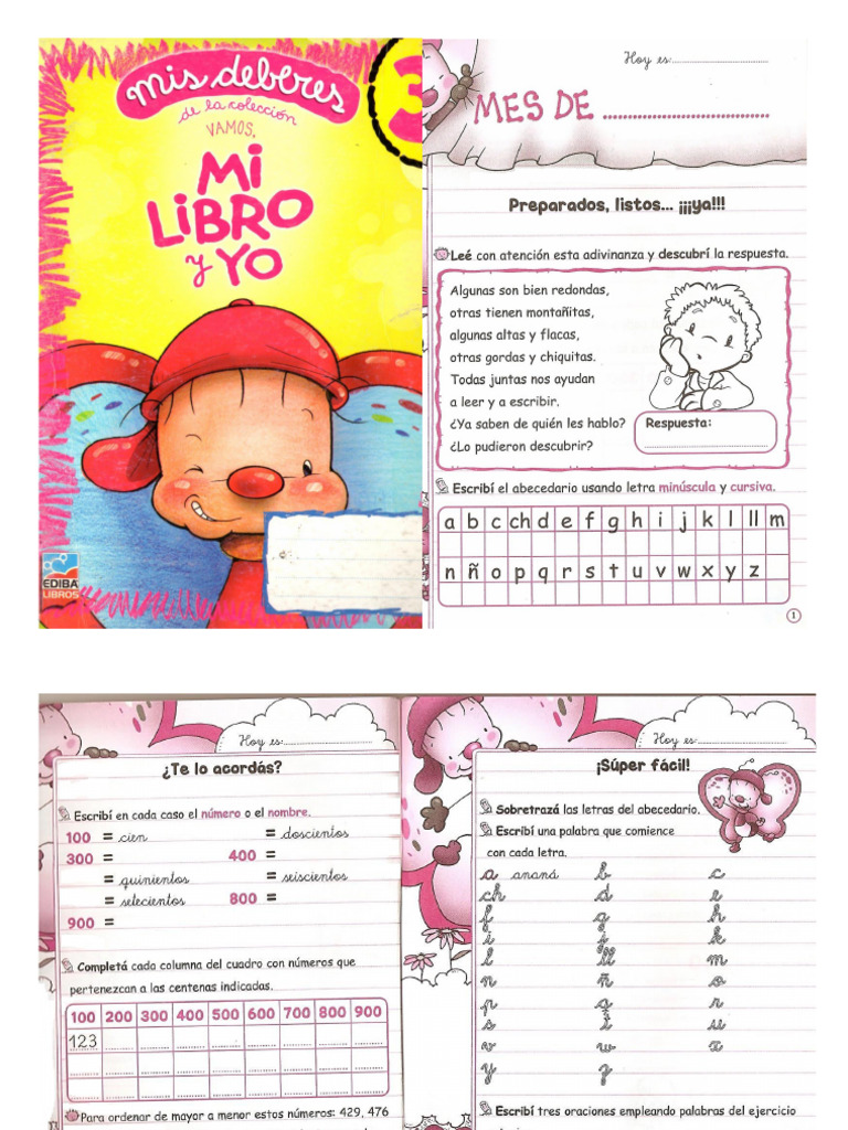 3 LND Mi Libro y Yo Tercer Er Grado | PDF