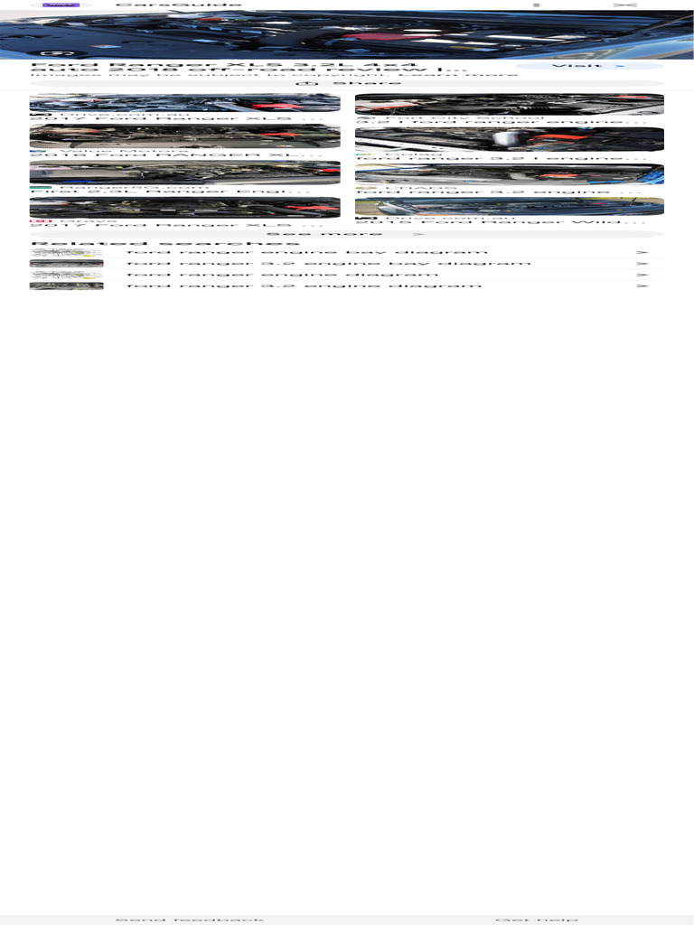 Ford Ranger 3.2 Engine Bay | PDF