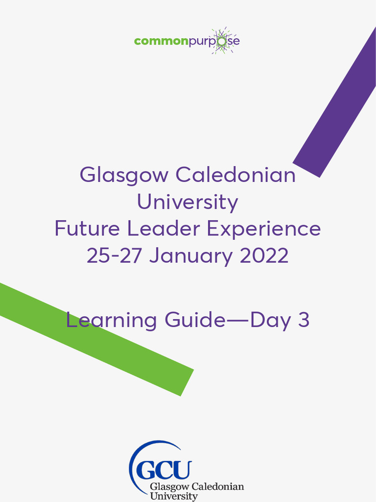 GCU FLE Learning Guide Day Three PDF