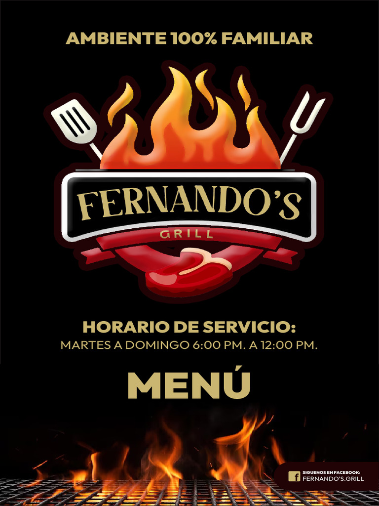 Fernandos Menu PDF-1 | PDF
