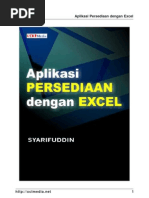 Bikin Stok Barang Dengan Excel