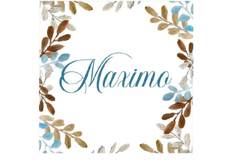 Maximo Etiqueta | PDF