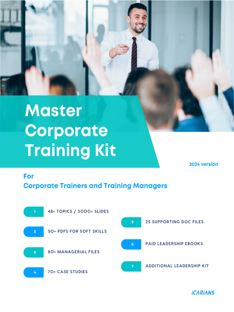 Master Corporate Training Kit For Training Managers | PDF
