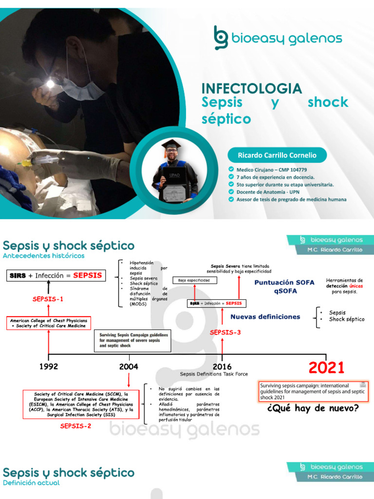 2.2. Sepsis y Shock Septico | PDF