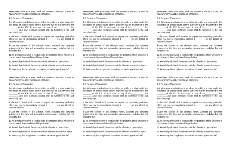 CA 2 Midterm Quiz 1 | PDF