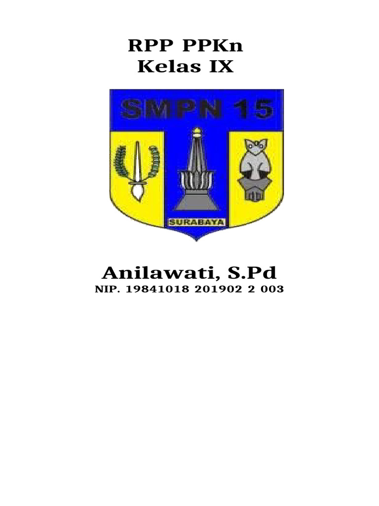 RPP Pak Wadi Kelas Ix | PDF