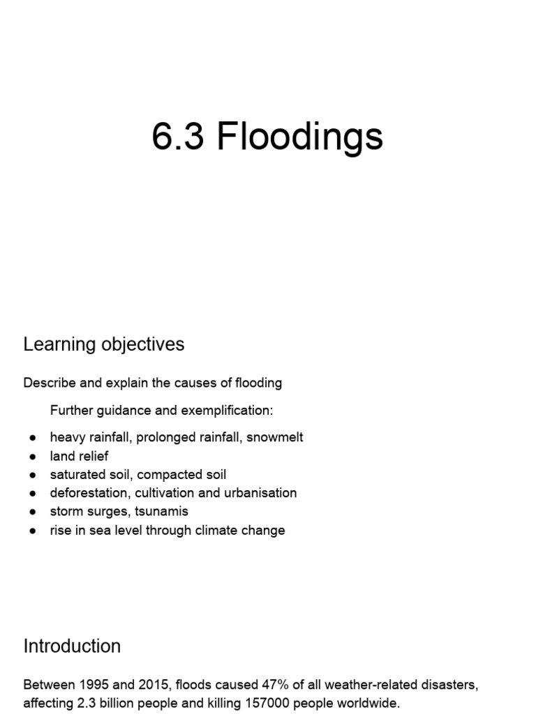 6.3 Floodings | PDF