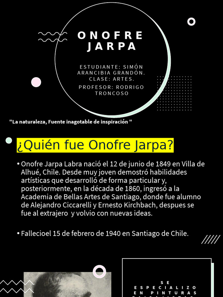 Pintor Onofre Jarpa | PDF