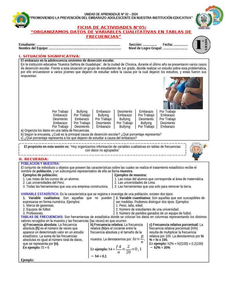 Ficha 5-1ero-Ua2 | PDF