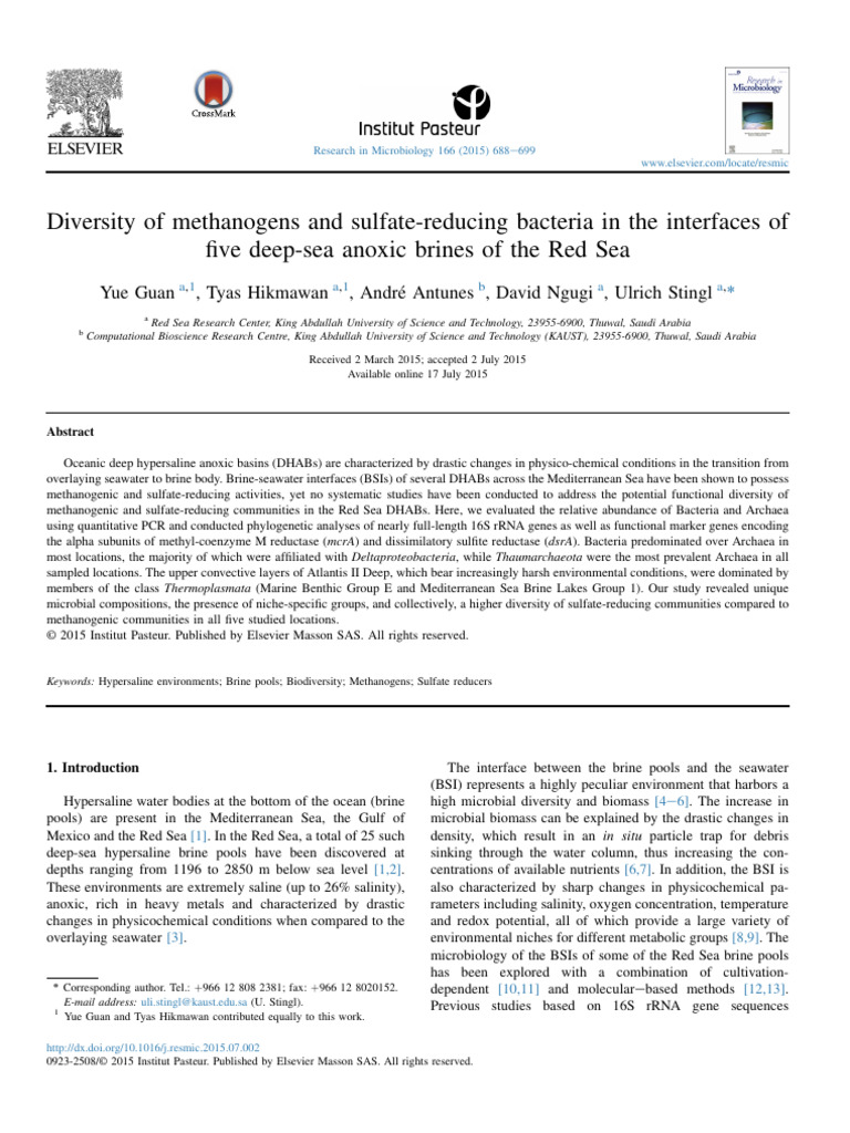 Guan - Hikmawan Et Al - 2015 - Research in Microbiology | PDF