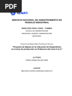 Formato de Propuesta de Mejora | PDF