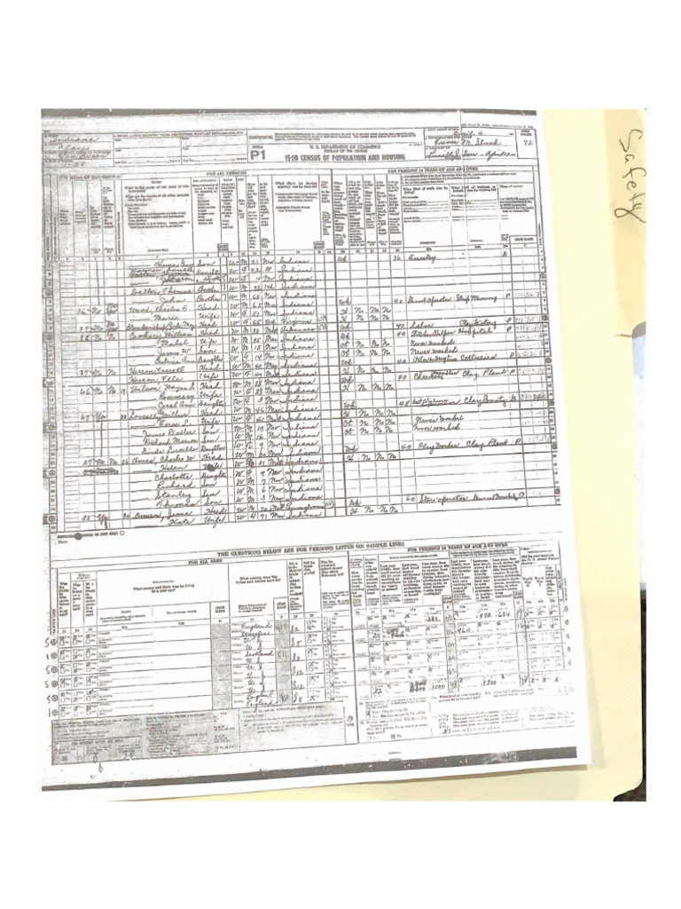 1950 Census of Population and Housing | PDF