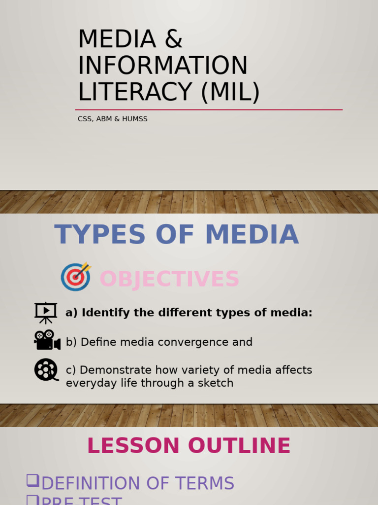 MIL W6 Types of Media | PDF