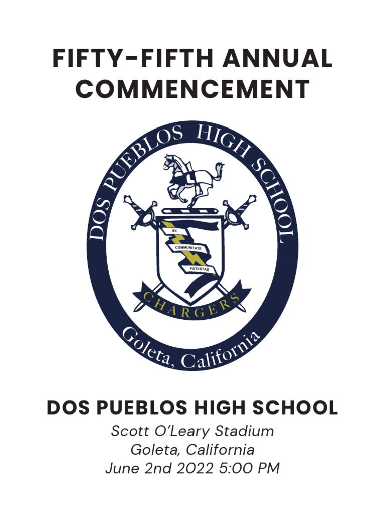 DPHS Graduation Program 2022 | PDF