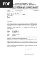 Surat Permohonan kunjungan