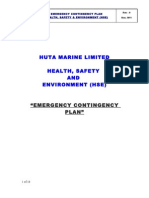 Emergency & Contingency Plan ORIGINAL