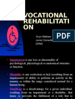 Vocational Rehabilitation