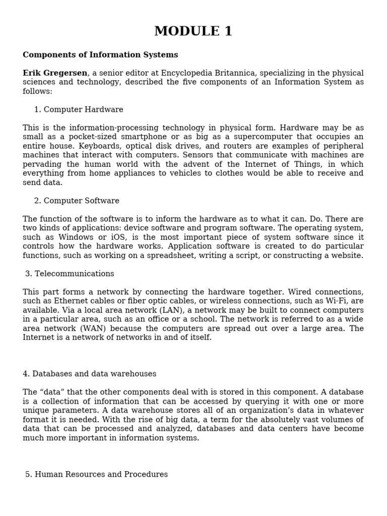 Cdi109 Module 1 4 | PDF