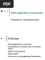 Web App Frameworks Edited