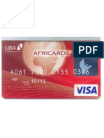 Africards Carte Visa
