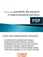 Mini Przewodnik Dla Pacjent Z Nadczynnością Tarczycy