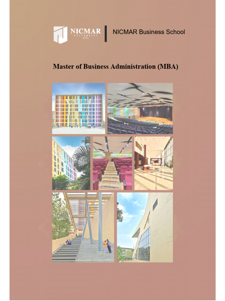Mba Nbs Programme Brochure 10 04 2024 | PDF