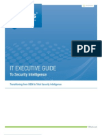 IT Executive Guide To Security Intelligence Transitioning From SIEM To Total Security Intelligence