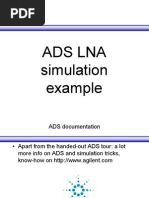 Download ADS LNA Simulation Example by Chandra Praveen Mahalingam SN76640248 doc pdf