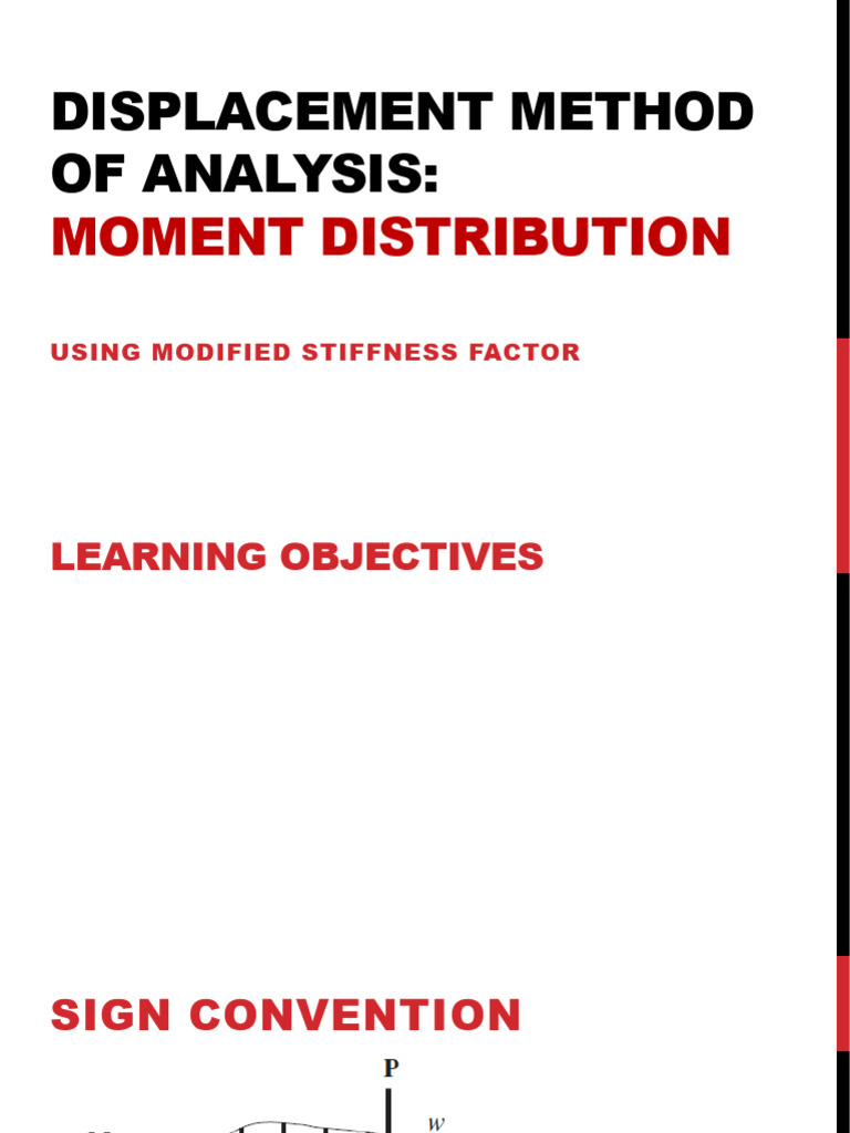 16 - Moment Distribution Method - Beams, Frames With No Sidesway | PDF
