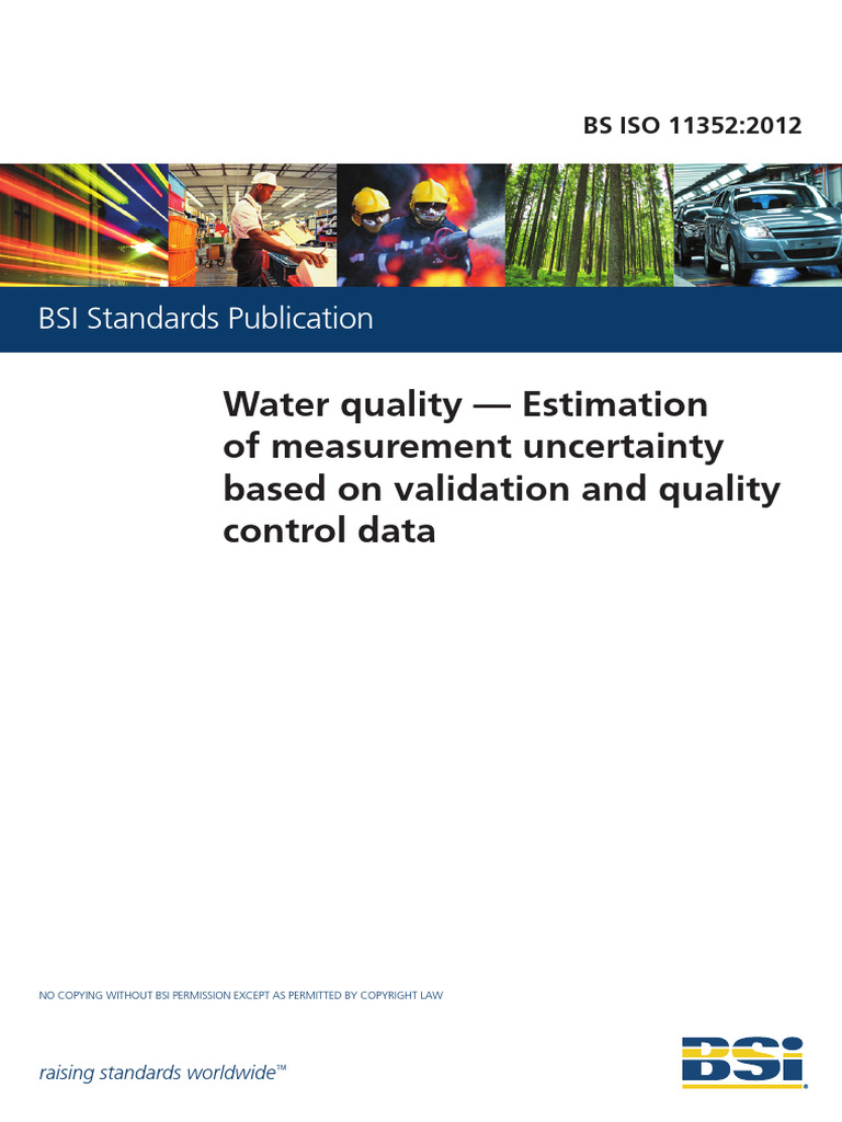 BS Iso 11352-2012 | PDF