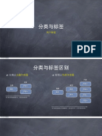 分类与标签(产品设计)