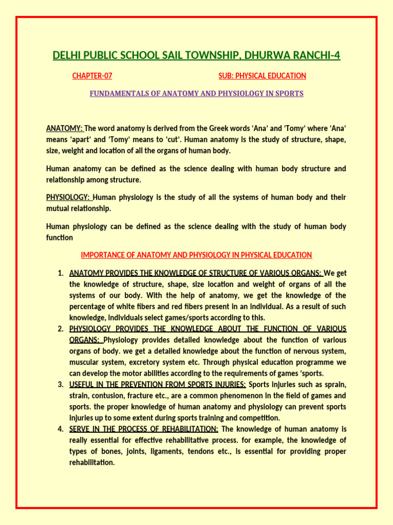  ch 7 fundamentals of anantomy and physiology in sports pdf