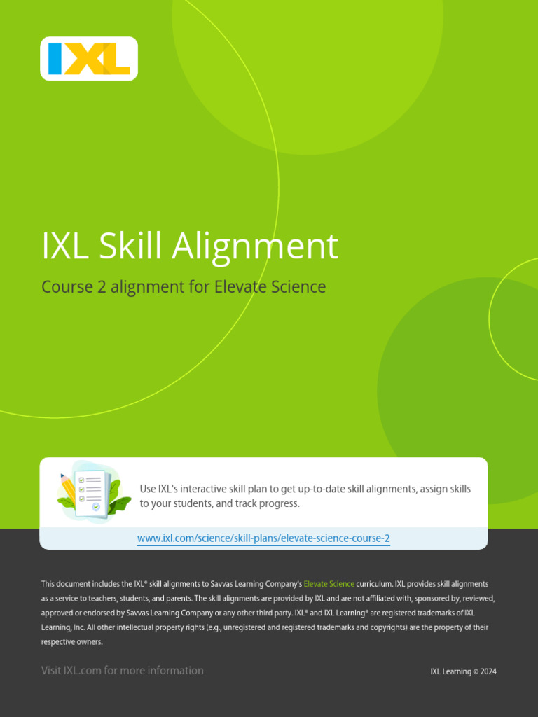 Elevate Science Course 2 | PDF
