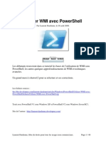 Utiliser WMI Avec Power Shell