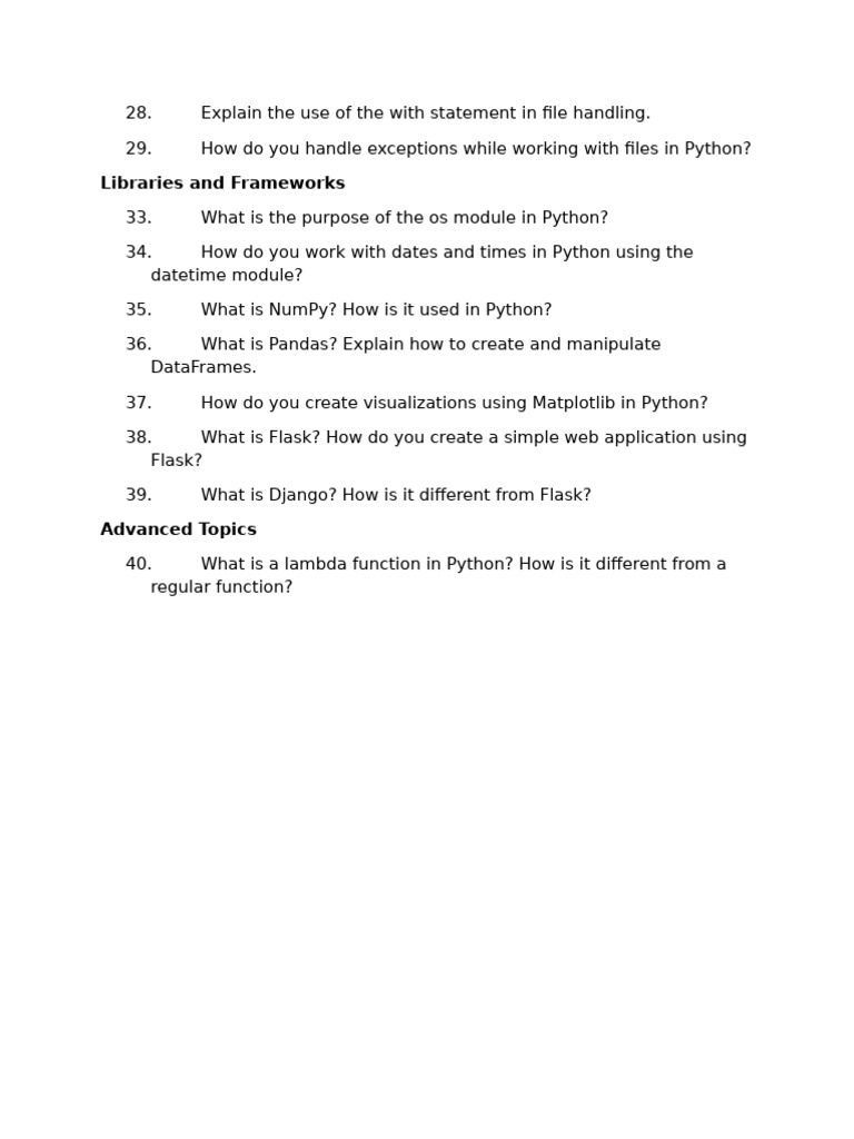 Explain the use of the with statement in file handling pdf