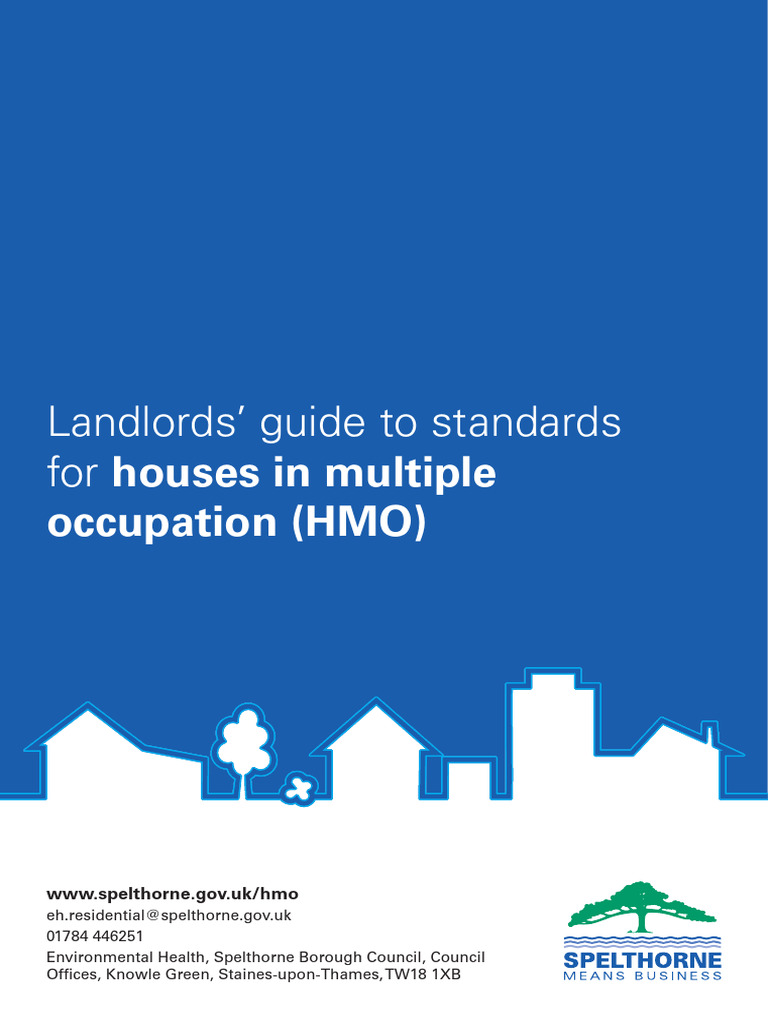 HMO Landlords Guide To Standards | PDF | Bathroom | Health Maintenance ...