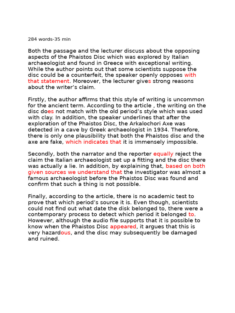 The Disc Essay | PDF | Social Science | Young Adult