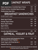 Jimmy Johns Menu | PDF