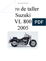 Libro taller Suzuki VL800 2005