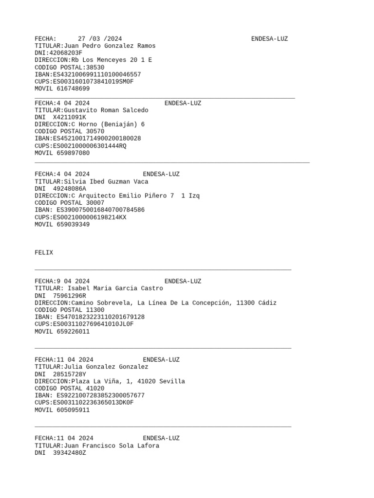 Notas Felix | PDF