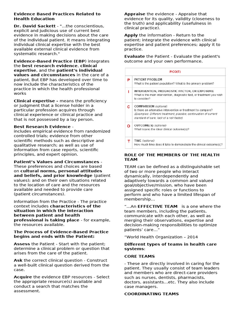 HE Prefi Reviewer | PDF | Evidence Based Medicine | Morality