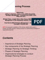 Strategic Planning Process: Sons