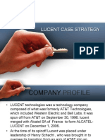 Lucent Case Strategy