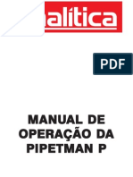Manual Operacao Calibração Pipetman P
