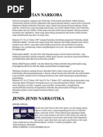 Download PENGERTIAN NARKOBA by Risko Nofan SN76645822 doc pdf