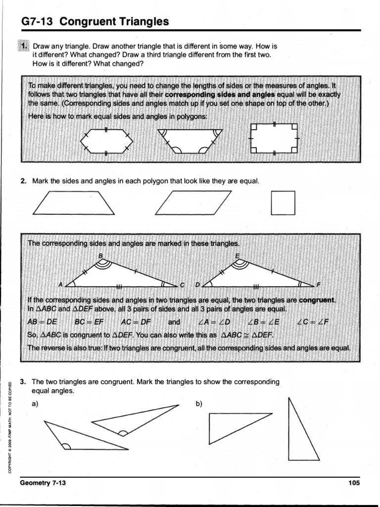 Jump Math 7.2 | PDF